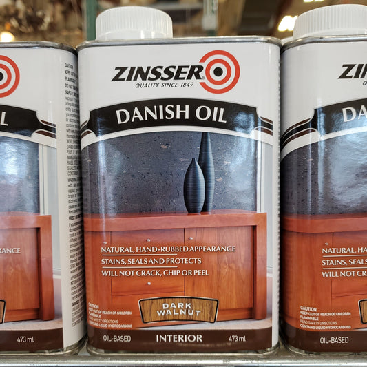 Danish Oil - Dark Walnut 1 Pint Stain