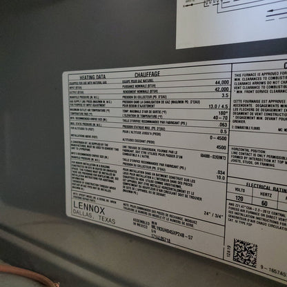 Lennox Furnace - Natural Gas Furnace Natural Gas