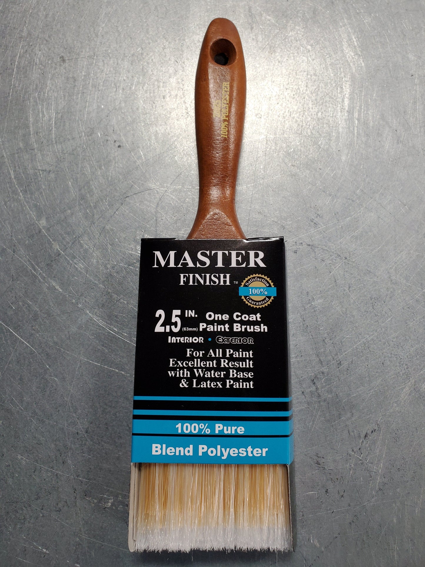 Master Finish Paint Brush 2.5" Flat