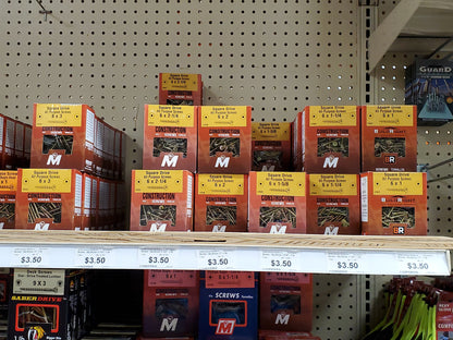 All Purpose Screws - Square Dr In store published-all-channels Screws