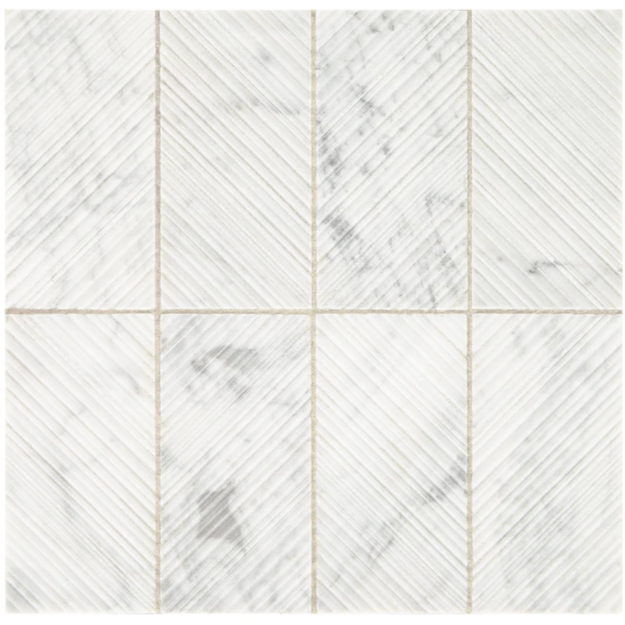 Carrara Mosaic Tile - 9.9 sq ft - GS43 Mosaic Tile