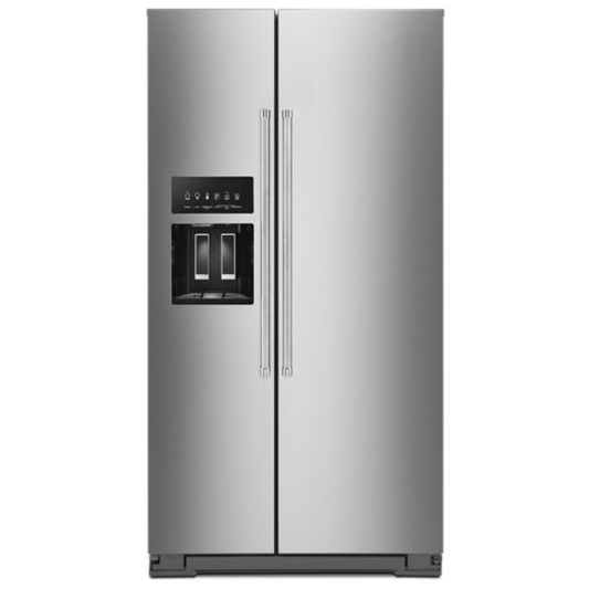 NEW 19.9 cu ft Counter-Depth Side-By-Side Refrigerator Counter-Depth Refrigerators Side by Side