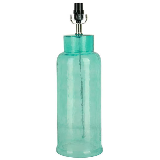 Allen + Roth Turquoise Glass Lamp Base Lamps