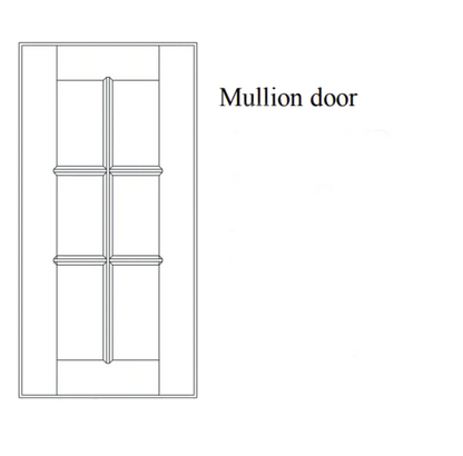 Special Order - 36" x 42" Mullion Door Frontier Shaker - 3642MD 42" Wall Cabinets Frontier Shaker GHI GHI Accessories Mullion Door Special Order SPFTS