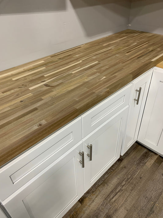 Butcher Block Countertop - Acacia 12ft Butcher Block Countertops