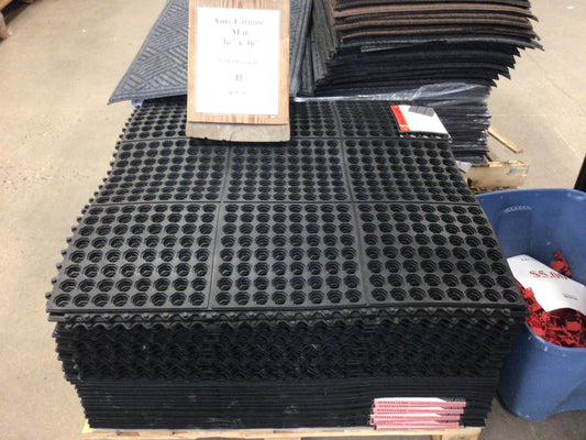 Heavy Duty Interlocking Anti-Fatigue Mat 36x36 Floor Mats